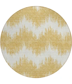 Addison Chantille ACN880-Gold 8 ft. X 8 ft. Round Rug