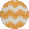 Addison Chantille ACN880-Orange 8 ft. X 8 ft. Round Rug