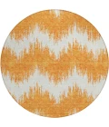 Addison Chantille ACN880-Orange 8 ft. X 8 ft. Round Rug