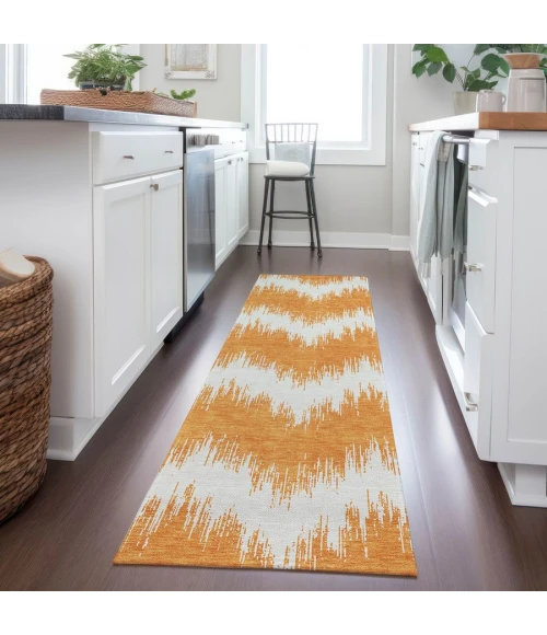 Addison Chantille ACN880-Orange 2 ft. 3 in. X 7 ft. 6 in. Rectangle Rug