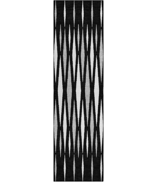 Addison Chantille ACN881-Black 2 ft. 3 in. X 7 ft. 6 in. Rectangle Rug