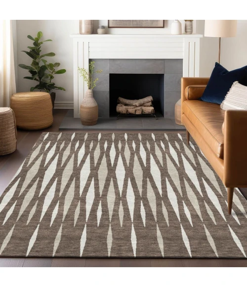 Addison Chantille ACN881-Brown 8 ft. X 10 ft. Rectangle Rug