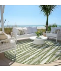 Addison Chantille ACN881-Green 8 ft. X 8 ft. Round Rug