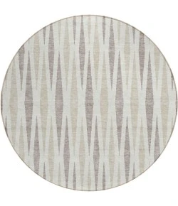 Addison Chantille ACN881-Ivory 8 ft. X 8 ft. Round Rug