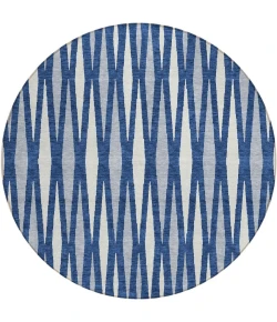 Addison Chantille ACN881-Navy 8 ft. X 8 ft. Round Rug