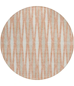 Addison Chantille ACN881-Salmon 8 ft. X 8 ft. Round Rug
