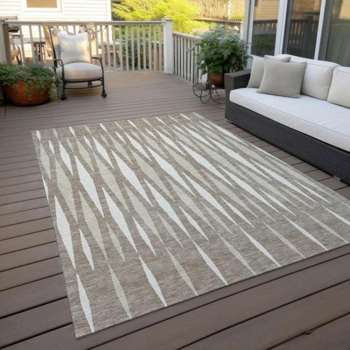 Addison Chantille ACN881-Taupe 5 ft. X 7 ft. 6 in. Rectangle Rug