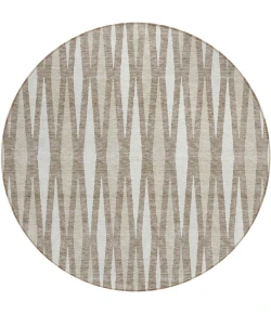 Addison Chantille ACN881-Taupe 8 ft. X 8 ft. Round Rug