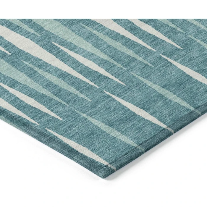Addison Chantille ACN881-Teal 5 ft. X 7 ft. 6 in. Rectangle Rug