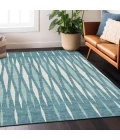 Addison Chantille ACN881-Teal 9 ft. X 12 ft. Rectangle Rug