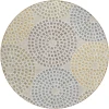 Addison Chantille ACN882-Beige 8 ft. X 8 ft. Round Rug