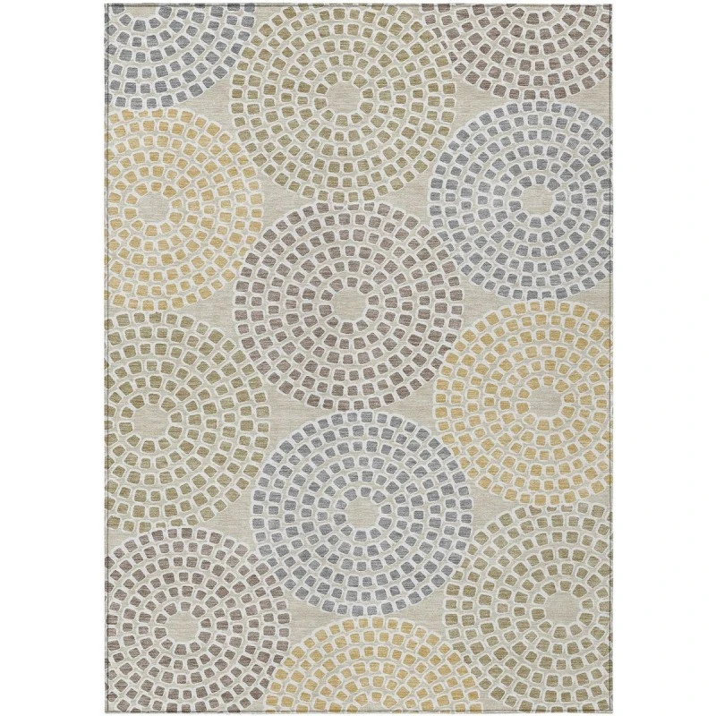 Addison Chantille ACN882-Beige 5 ft. X 7 ft. 6 in. Rectangle Rug