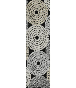 Addison Chantille ACN882-Black 2 ft. 3 in. X 7 ft. 6 in. Rectangle Rug