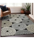 Addison Chantille ACN882-Black 5 ft. X 7 ft. 6 in. Rectangle Rug