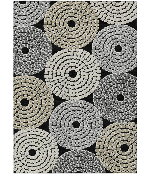 Addison Chantille ACN882-Black 5 ft. X 7 ft. 6 in. Rectangle Rug