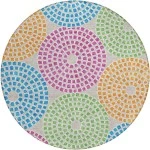 Addison Chantille ACN882-Cream 8 ft. X 8 ft. Round Rug