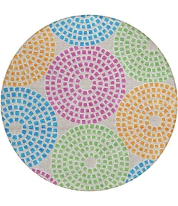 Addison Chantille ACN882-Cream 8 ft. X 8 ft. Round Rug