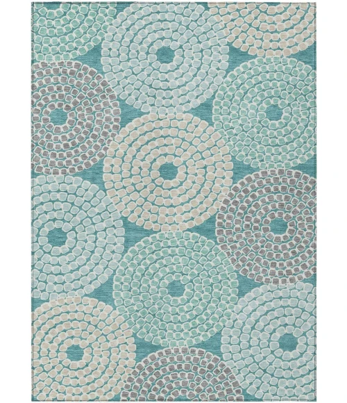 Addison Chantille ACN882-Teal 9 ft. X 12 ft. Rectangle Rug