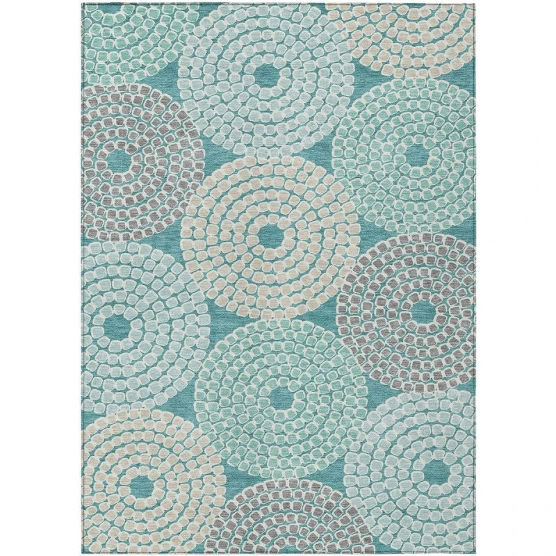 Addison Chantille ACN882-Teal 10 ft. X 14 ft. Rectangle Rug