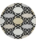 Addison Chantille ACN883-Black 8 ft. X 8 ft. Round Rug