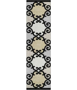 Addison Chantille ACN883-Black 2 ft. 3 in. X 7 ft. 6 in. Rectangle Rug