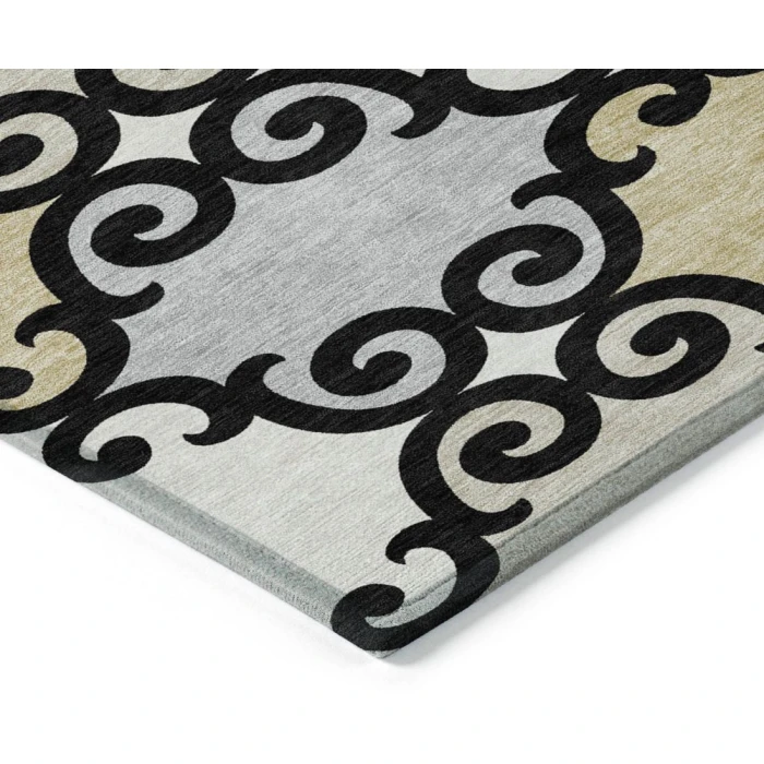 Addison Chantille ACN883-Black 9 ft. X 12 ft. Rectangle Rug