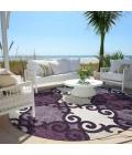 Addison Chantille ACN883-Eggplant 8 ft. X 8 ft. Round Rug