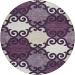 Addison Chantille ACN883-Eggplant 8 ft. X 8 ft. Round Rug