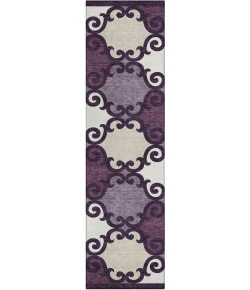 Addison Chantille ACN883-Eggplant 2 ft. 3 in. X 7 ft. 6 in. Rectangle Rug