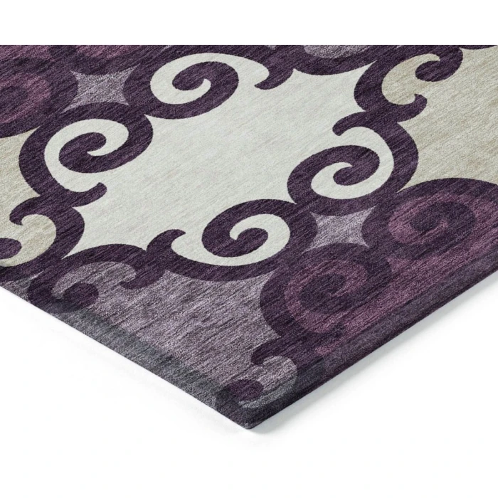 Addison Chantille ACN883-Eggplant 10 ft. X 14 ft. Rectangle Rug