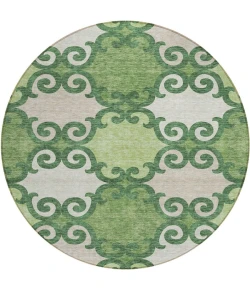 Addison Chantille ACN883-Green 8 ft. X 8 ft. Round Rug