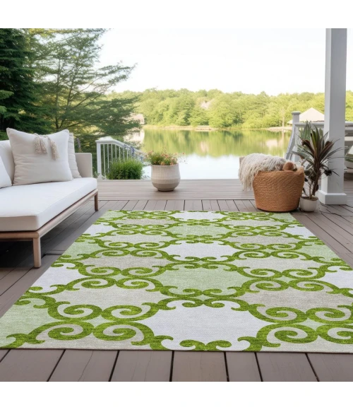 Addison Chantille ACN883-Lime 5 ft. X 7 ft. 6 in. Rectangle Rug