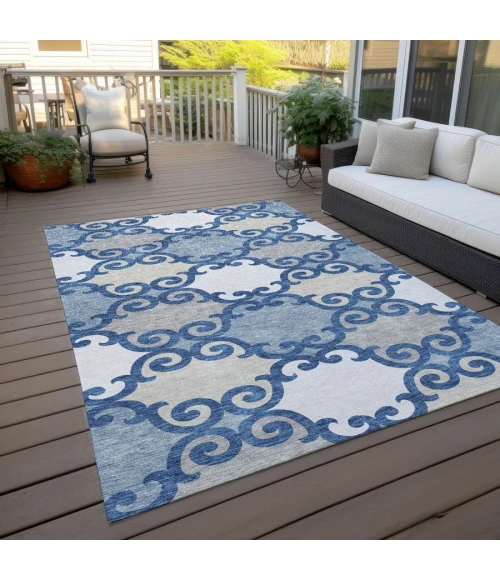 Addison Chantille ACN883-Navy 5 ft. X 7 ft. 6 in. Rectangle Rug