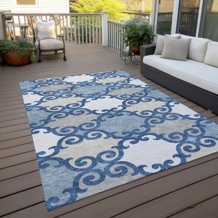 Addison Chantille ACN883-Navy 10 ft. X 14 ft. Rectangle Rug