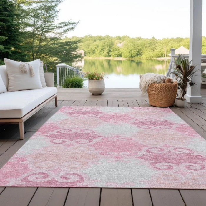 Addison Chantille ACN883-Pink 10 ft. X 14 ft. Rectangle Rug