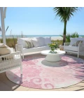Addison Chantille ACN883-Pink 8 ft. X 8 ft. Round Rug
