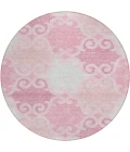Addison Chantille ACN883-Pink 8 ft. X 8 ft. Round Rug