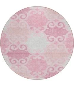 Addison Chantille ACN883-Pink 8 ft. X 8 ft. Round Rug