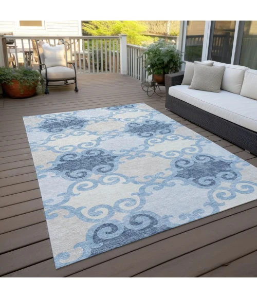 Addison Chantille ACN883-Sky 8 ft. X 10 ft. Rectangle Rug