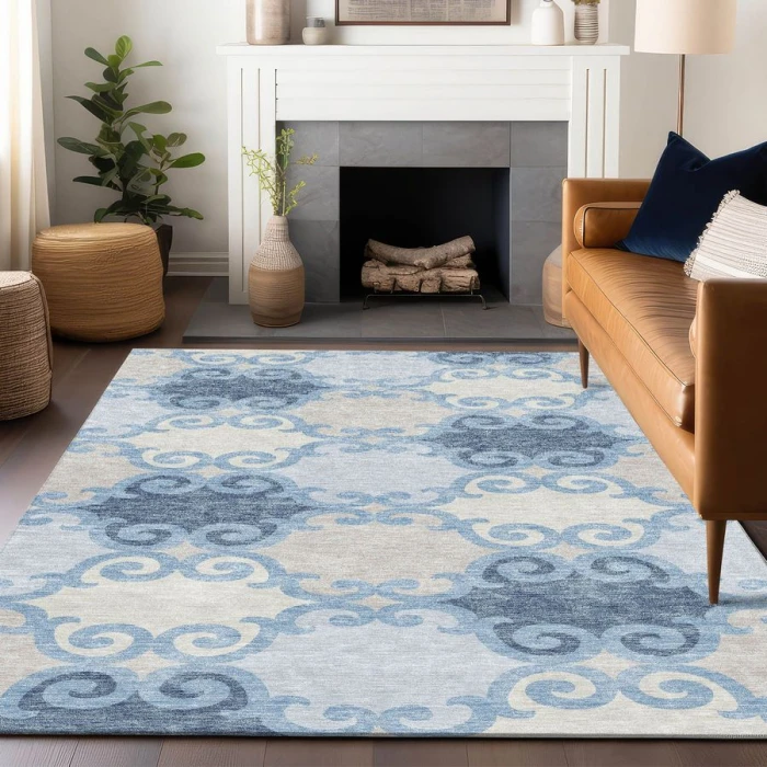 Addison Chantille ACN883-Sky 9 ft. X 12 ft. Rectangle Rug