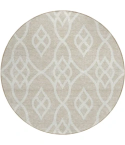 Addison Chantille ACN884-Beige 8 ft. X 8 ft. Round Rug