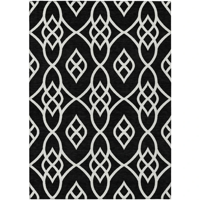 Addison Chantille ACN884-Black 8 ft. X 10 ft. Rectangle Rug