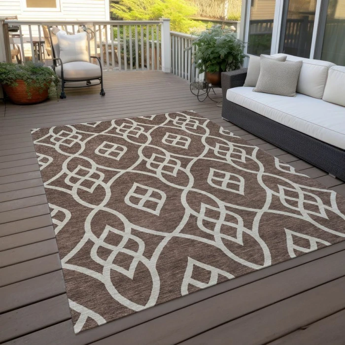 Addison Chantille ACN884-Chocolate 10 ft. X 14 ft. Rectangle Rug