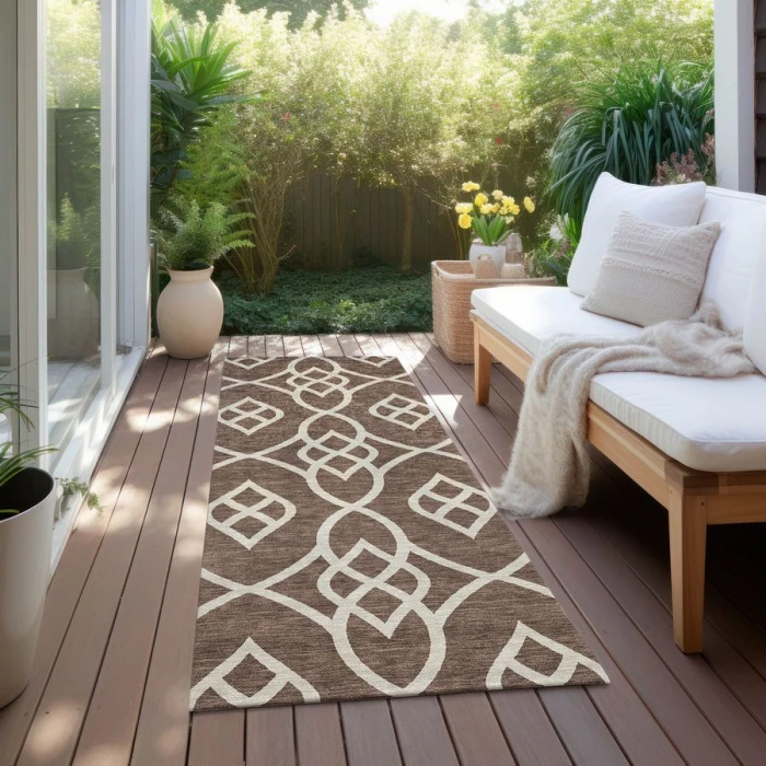 Addison Chantille ACN884-Chocolate 2 ft. 3 in. X 7 ft. 6 in. Rectangle Rug