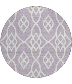 Addison Chantille ACN884-Lavender 8 ft. X 8 ft. Round Rug