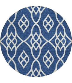 Addison Chantille ACN884-Navy 8 ft. X 8 ft. Round Rug