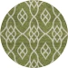 Addison Chantille ACN884-Olive 8 ft. X 8 ft. Round Rug