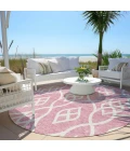 Addison Chantille ACN884-Pink 8 ft. X 8 ft. Round Rug