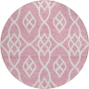 Addison Chantille ACN884-Pink 8 ft. X 8 ft. Round Rug