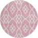 Addison Chantille ACN884-Pink 8 ft. X 8 ft. Round Rug